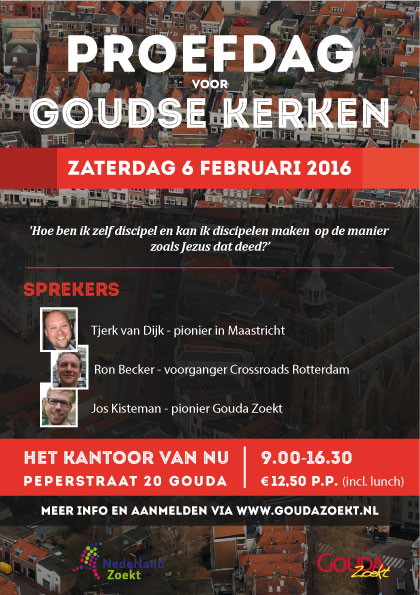 Flyer proefdag discipel zijn en maken